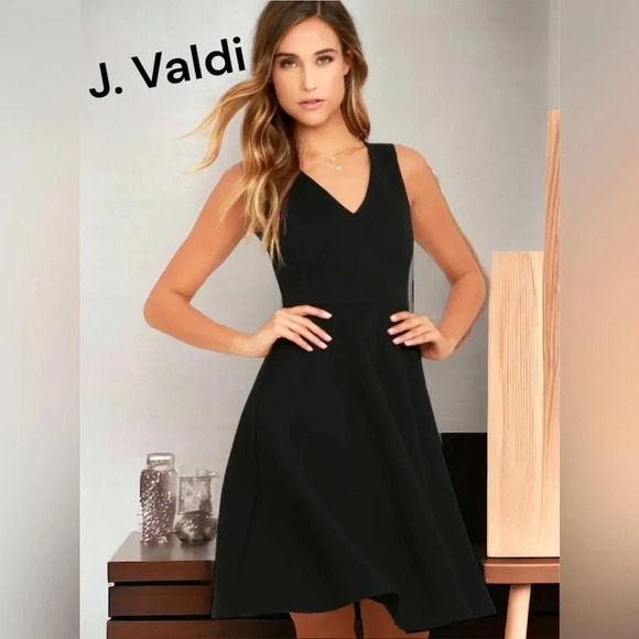 J.‎ Valdi Black Dress - Picture 4 of 8